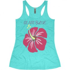 Ladies Slim Fit Super Soft Racerback Triblend Tank