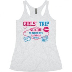 Ladies Slim Fit Super Soft Racerback Triblend Tank
