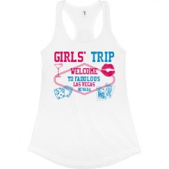 Ladies Slim Fit Racerback Tank Top