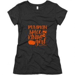 Ladies Slim Fit Super Soft Triblend Tee