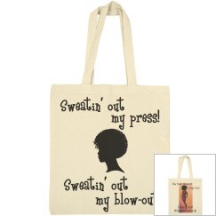Natural Hair Gym Bag