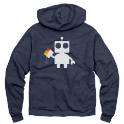 Rainbow Robot Hoodie