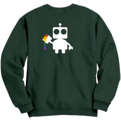 Unisex Film and Foil Crewneck Sweatshirt