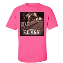 Unisex Ultra Cotton Safety Neon Crewneck Tee