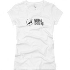 Ladies Slim Fit Basic Promo Jersey Tee