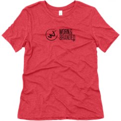 Ladies Relaxed Fit Super Soft Triblend Tee