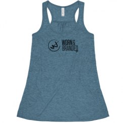 Ladies Flowy Racerback Tank