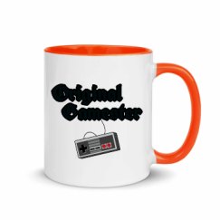 11oz Ceramic Mug with Color Inside