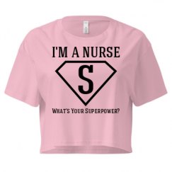 Ladies Festival Cali Crop Top Tee