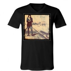 Unisex V-Neck Jersey Tee