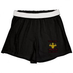 Slim Fit Cheer Shorts