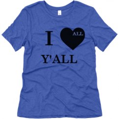 Ladies Relaxed Fit Super Soft Triblend Tee