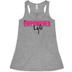 Ladies Flowy Racerback Tank