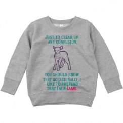 Toddler Crewneck Basic Promo Sweatshirt