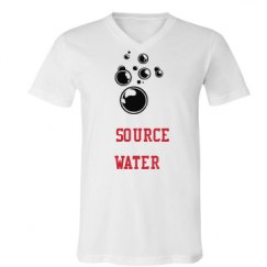 Unisex V-Neck Jersey Tee