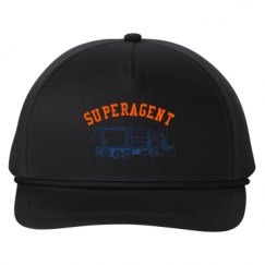 Snapback Five-Panel Rope Hat