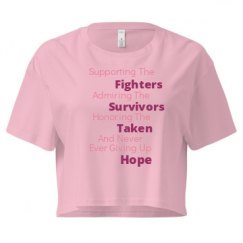 Ladies Festival Cali Crop Top Tee