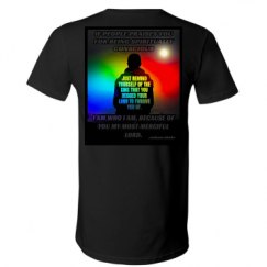 Unisex V-Neck Jersey Tee