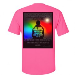 Unisex Ultra Cotton Safety Neon Crewneck Tee