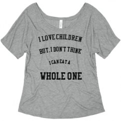 Ladies Flowy Slouchy Tee