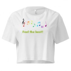 Ladies Festival Cali Crop Top Tee