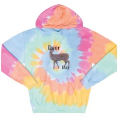 Unisex Tie-Dye Fleece Hoodie