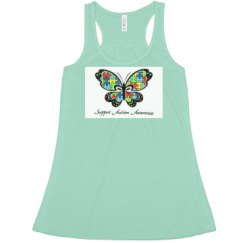 Ladies Flowy Racerback Tank