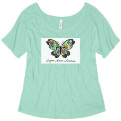 Ladies Flowy Slouchy Tee