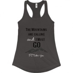 Ladies Slim Fit Racerback Tank Top