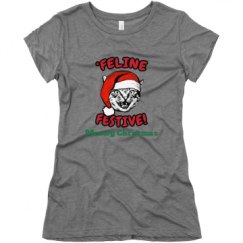 Ladies Slim Fit Super Soft Triblend Tee