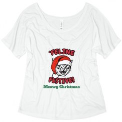 Ladies Flowy Slouchy Tee