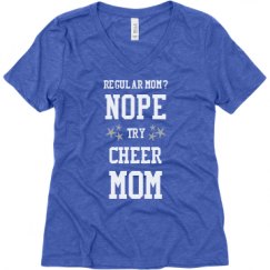 Ladies Relaxed Fit Super Soft Triblend V-Neck Tee