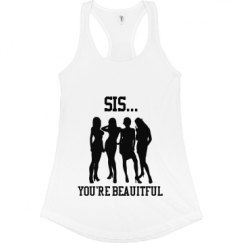 Ladies Slim Fit Racerback Tank Top