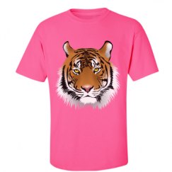 Unisex Ultra Cotton Safety Neon Crewneck Tee