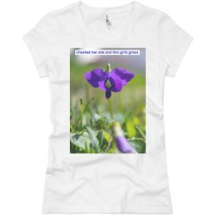 Ladies Slim Fit Basic Promo Jersey Tee