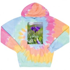 Unisex Tie-Dye Fleece Hoodie