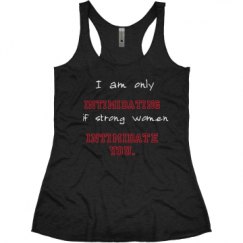 Ladies Slim Fit Super Soft Racerback Triblend Tank