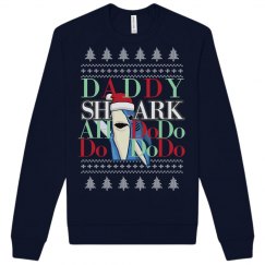 baby shark do do - daddy shark matching sweater