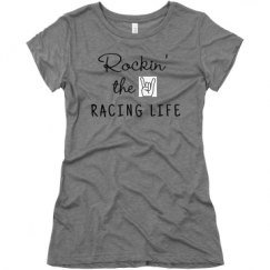 Ladies Slim Fit Super Soft Triblend Tee
