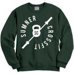 Unisex Film and Foil Crewneck Sweatshirt