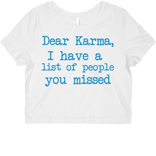 Dear Karma