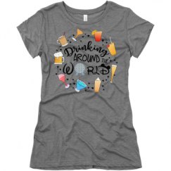 Ladies Slim Fit Super Soft Triblend Tee