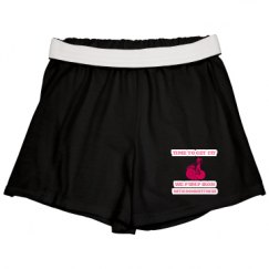 Slim Fit Cheer Shorts