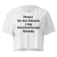 Ladies Festival Cali Crop Top Tee