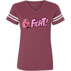 Ladies Relaxed Fit Vintage Sports Tee