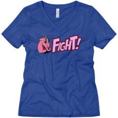 Ladies Relaxed Fit V-Neck Tee