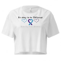 Ladies Festival Cali Crop Top Tee