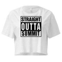 Ladies Festival Cali Crop Top Tee