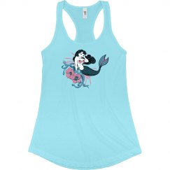 Mermaid  forever tank top racer back