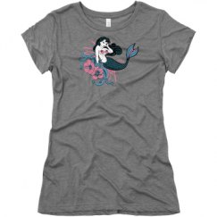 Ladies Slim Fit Super Soft Triblend Tee